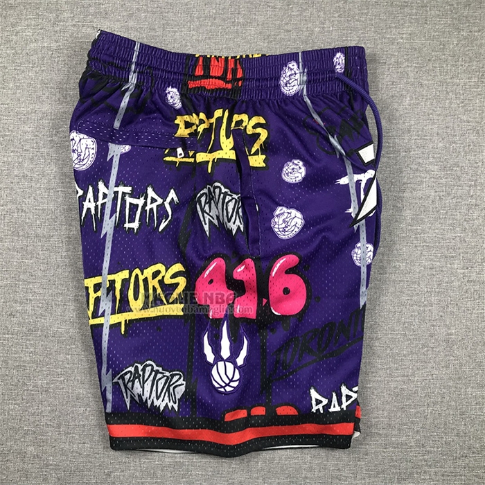 Pantaloncini
 Toronto Raptors Just Don Slap Sticker Viola
